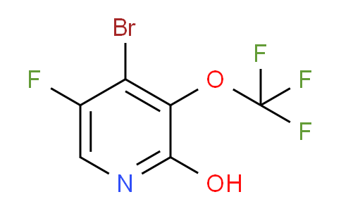 AM190410 | 1806107-21-0 | 4-Bromo-5-fluoro-2-hydroxy-3-(trifluoromethoxy)pyridine