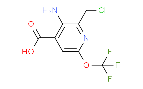 AM190412 | 1806105-58-7 | 3-Amino-2-(chloromethyl)-6-(trifluoromethoxy)pyridine-4-carboxylic acid