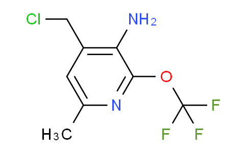 AM190418 | 1803459-85-9 | 3-Amino-4-(chloromethyl)-6-methyl-2-(trifluoromethoxy)pyridine