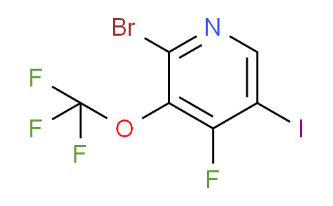 2-Bromo-4-fluoro-5-iodo-3-(trifluoromethoxy)pyridine
