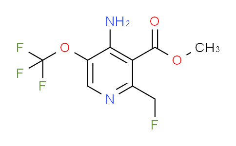 AM190439 | 1806211-84-6 | Methyl 4-amino-2-(fluoromethyl)-5-(trifluoromethoxy)pyridine-3-carboxylate