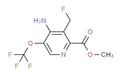 AM190443 | 1804540-60-0 | Methyl 4-amino-3-(fluoromethyl)-5-(trifluoromethoxy)pyridine-2-carboxylate