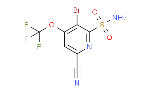 AM190444 | 1804598-72-8 | 3-Bromo-6-cyano-4-(trifluoromethoxy)pyridine-2-sulfonamide