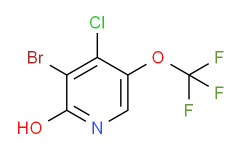 AM190450 | 1804535-70-3 | 3-Bromo-4-chloro-2-hydroxy-5-(trifluoromethoxy)pyridine