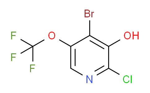 AM190454 | 1803662-12-5 | 4-Bromo-2-chloro-3-hydroxy-5-(trifluoromethoxy)pyridine