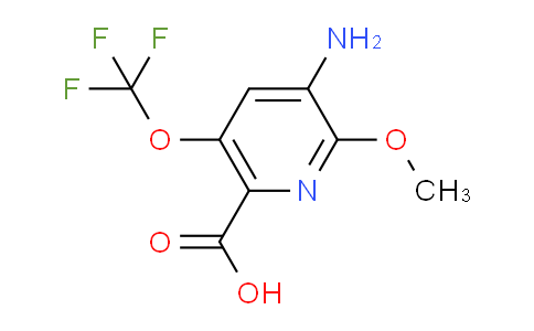 AM190457 | 1803644-68-9 | 3-Amino-2-methoxy-5-(trifluoromethoxy)pyridine-6-carboxylic acid