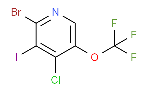 2-Bromo-4-chloro-3-iodo-5-(trifluoromethoxy)pyridine