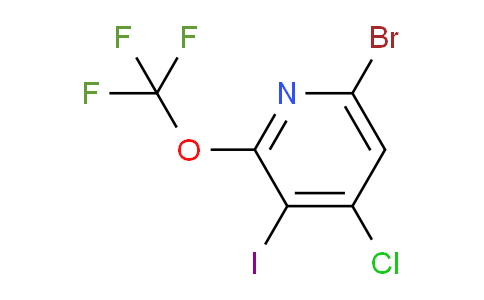 6-Bromo-4-chloro-3-iodo-2-(trifluoromethoxy)pyridine