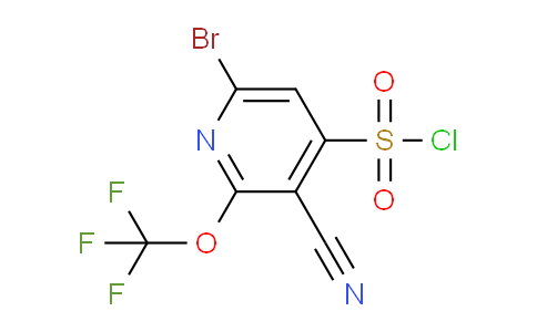 AM190470 | 1804665-83-5 | 6-Bromo-3-cyano-2-(trifluoromethoxy)pyridine-4-sulfonyl chloride