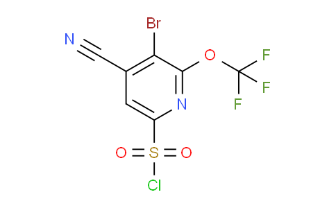 AM190478 | 1804578-75-3 | 3-Bromo-4-cyano-2-(trifluoromethoxy)pyridine-6-sulfonyl chloride