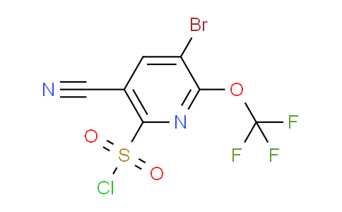 AM190481 | 1806028-57-8 | 3-Bromo-5-cyano-2-(trifluoromethoxy)pyridine-6-sulfonyl chloride