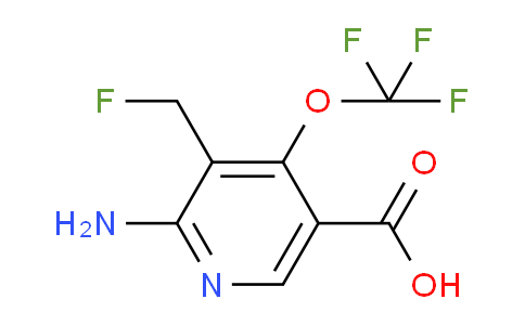 AM190482 | 1804028-24-7 | 2-Amino-3-(fluoromethyl)-4-(trifluoromethoxy)pyridine-5-carboxylic acid