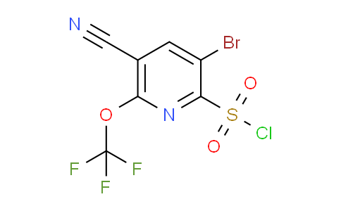 AM190483 | 1806083-92-0 | 3-Bromo-5-cyano-6-(trifluoromethoxy)pyridine-2-sulfonyl chloride