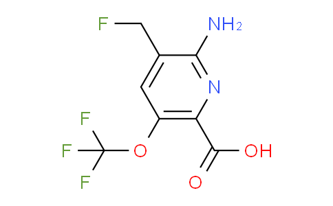 AM190485 | 1804466-72-5 | 2-Amino-3-(fluoromethyl)-5-(trifluoromethoxy)pyridine-6-carboxylic acid