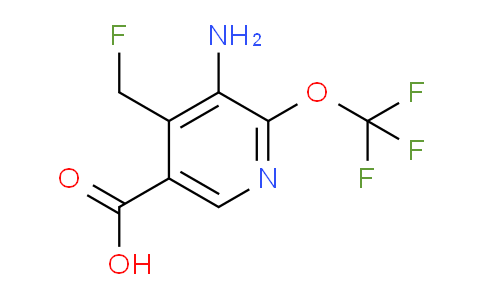 3-Amino-4-(fluoromethyl)-2-(trifluoromethoxy)pyridine-5-carboxylic acid