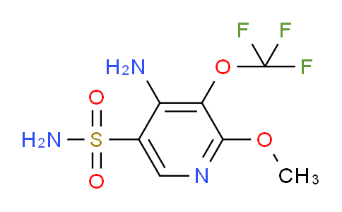 4-Amino-2-methoxy-3-(trifluoromethoxy)pyridine-5-sulfonamide