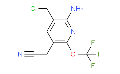 AM190516 | 1804012-32-5 | 2-Amino-3-(chloromethyl)-6-(trifluoromethoxy)pyridine-5-acetonitrile