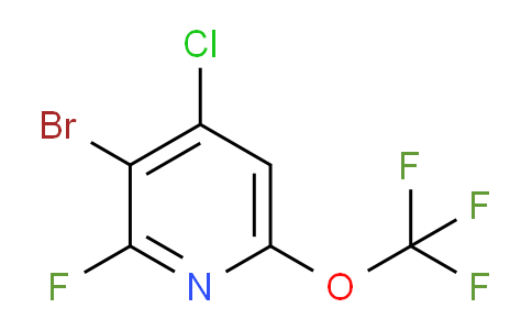 3-Bromo-4-chloro-2-fluoro-6-(trifluoromethoxy)pyridine