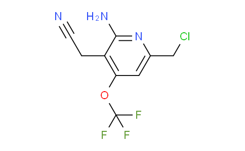 AM190526 | 1804013-19-1 | 2-Amino-6-(chloromethyl)-4-(trifluoromethoxy)pyridine-3-acetonitrile