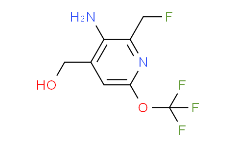 3-Amino-2-(fluoromethyl)-6-(trifluoromethoxy)pyridine-4-methanol