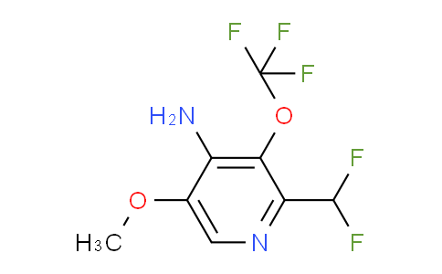 AM190546 | 1804525-80-1 | 4-Amino-2-(difluoromethyl)-5-methoxy-3-(trifluoromethoxy)pyridine