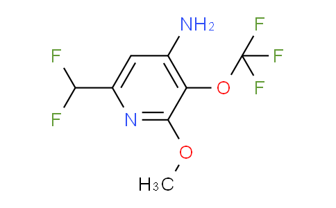 AM190550 | 1804018-26-5 | 4-Amino-6-(difluoromethyl)-2-methoxy-3-(trifluoromethoxy)pyridine
