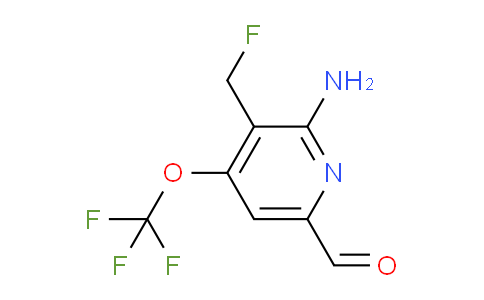 AM190555 | 1803989-70-9 | 2-Amino-3-(fluoromethyl)-4-(trifluoromethoxy)pyridine-6-carboxaldehyde