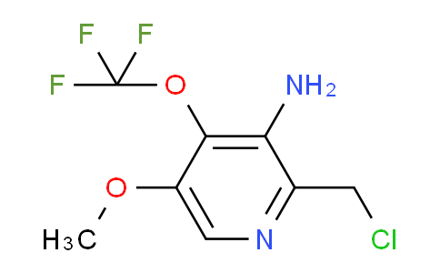 AM190557 | 1804383-68-3 | 3-Amino-2-(chloromethyl)-5-methoxy-4-(trifluoromethoxy)pyridine