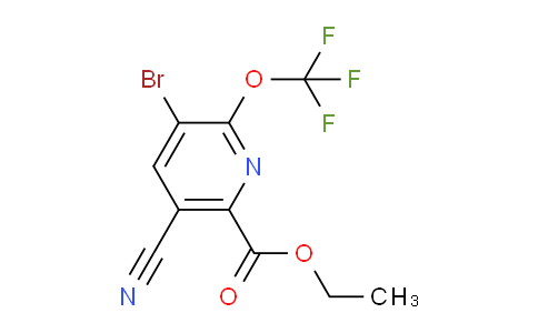 AM190563 | 1806105-30-5 | Ethyl 3-bromo-5-cyano-2-(trifluoromethoxy)pyridine-6-carboxylate