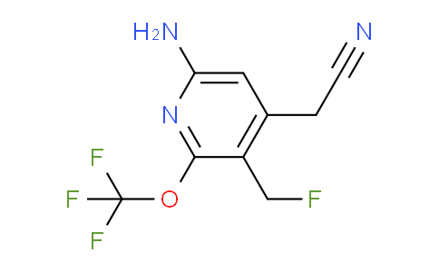 AM190564 | 1806210-68-3 | 6-Amino-3-(fluoromethyl)-2-(trifluoromethoxy)pyridine-4-acetonitrile