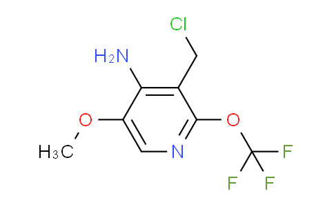 4-Amino-3-(chloromethyl)-5-methoxy-2-(trifluoromethoxy)pyridine