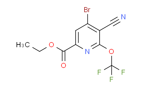 AM190573 | 1806027-36-0 | Ethyl 4-bromo-3-cyano-2-(trifluoromethoxy)pyridine-6-carboxylate