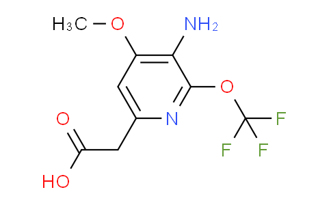 AM190580 | 1806114-65-7 | 3-Amino-4-methoxy-2-(trifluoromethoxy)pyridine-6-acetic acid