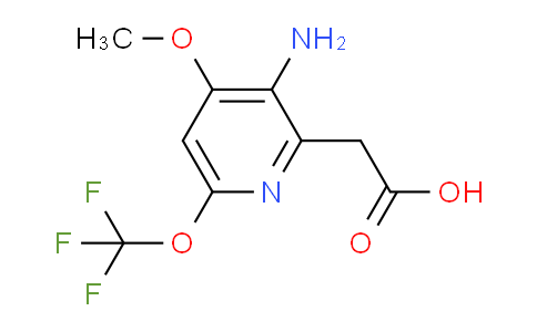 AM190581 | 1804522-99-3 | 3-Amino-4-methoxy-6-(trifluoromethoxy)pyridine-2-acetic acid