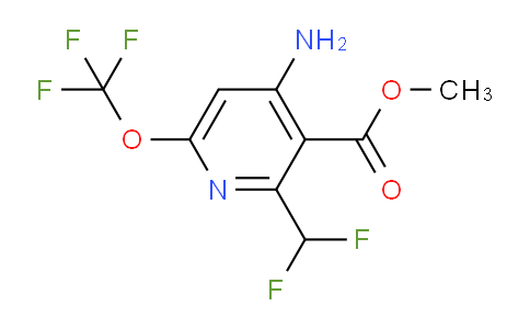 AM190582 | 1804372-82-4 | Methyl 4-amino-2-(difluoromethyl)-6-(trifluoromethoxy)pyridine-3-carboxylate