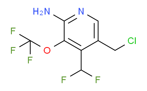 AM190586 | 1806104-66-4 | 2-Amino-5-(chloromethyl)-4-(difluoromethyl)-3-(trifluoromethoxy)pyridine