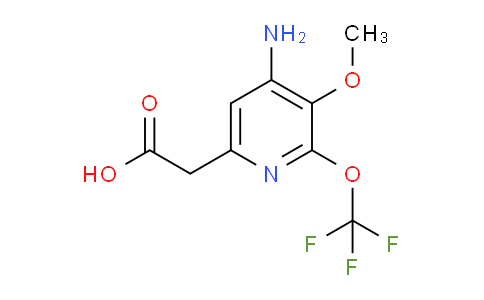 AM190591 | 1804577-44-3 | 4-Amino-3-methoxy-2-(trifluoromethoxy)pyridine-6-acetic acid