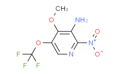 3-Amino-4-methoxy-2-nitro-5-(trifluoromethoxy)pyridine
