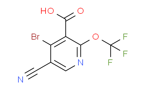 AM190607 | 1804393-98-3 | 4-Bromo-5-cyano-2-(trifluoromethoxy)pyridine-3-carboxylic acid