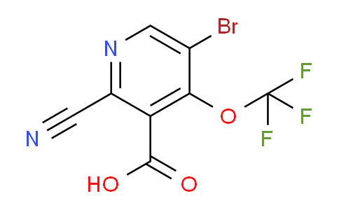 AM190610 | 1806230-84-1 | 5-Bromo-2-cyano-4-(trifluoromethoxy)pyridine-3-carboxylic acid