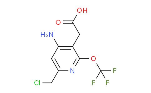 AM190612 | 1804539-60-3 | 4-Amino-6-(chloromethyl)-2-(trifluoromethoxy)pyridine-3-acetic acid