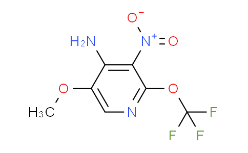 AM190614 | 1804589-21-6 | 4-Amino-5-methoxy-3-nitro-2-(trifluoromethoxy)pyridine