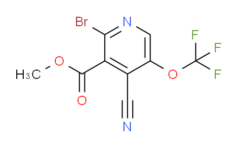 AM190616 | 1804394-15-7 | Methyl 2-bromo-4-cyano-5-(trifluoromethoxy)pyridine-3-carboxylate