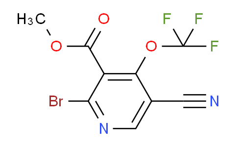AM190622 | 1806014-36-7 | Methyl 2-bromo-5-cyano-4-(trifluoromethoxy)pyridine-3-carboxylate