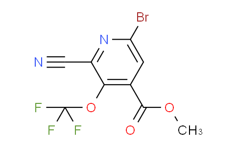 AM190626 | 1803661-73-5 | Methyl 6-bromo-2-cyano-3-(trifluoromethoxy)pyridine-4-carboxylate