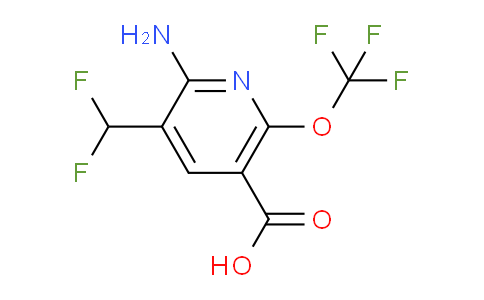 AM190628 | 1803447-13-3 | 2-Amino-3-(difluoromethyl)-6-(trifluoromethoxy)pyridine-5-carboxylic acid