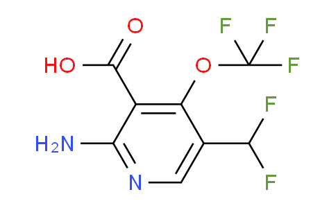AM190632 | 1804372-05-1 | 2-Amino-5-(difluoromethyl)-4-(trifluoromethoxy)pyridine-3-carboxylic acid