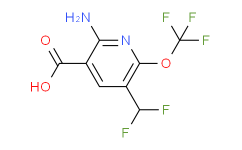 AM190634 | 1804372-18-6 | 2-Amino-5-(difluoromethyl)-6-(trifluoromethoxy)pyridine-3-carboxylic acid