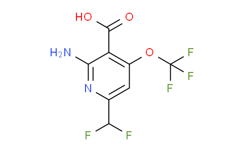 AM190637 | 1803659-41-7 | 2-Amino-6-(difluoromethyl)-4-(trifluoromethoxy)pyridine-3-carboxylic acid