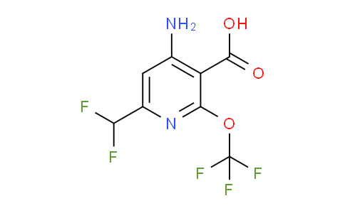 AM190662 | 1806137-01-8 | 4-Amino-6-(difluoromethyl)-2-(trifluoromethoxy)pyridine-3-carboxylic acid